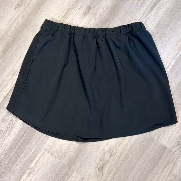 Nine West Active Women’s Black Athletic Skirt Skort w/ Built-In Shorts / Size 1X - Picture 2 of 6